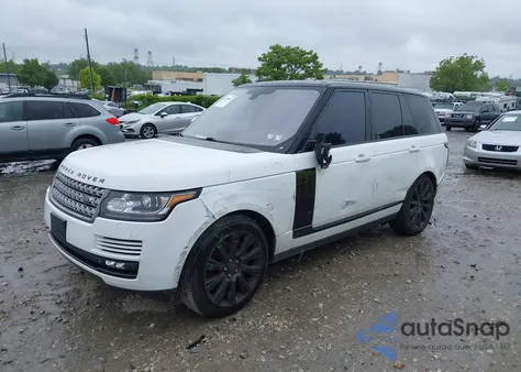2015 Land Rover Range Rover 5.0L V8 Supercharged from USA, damaged, VIN SALGS2TF1FA242781